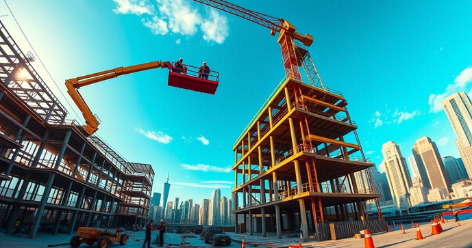 Aluguel de plataforma elevatória para obras: como escolher a melhor opção