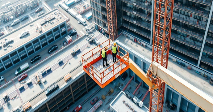 Aluguel de plataforma elevatória preço acessível para sua obra