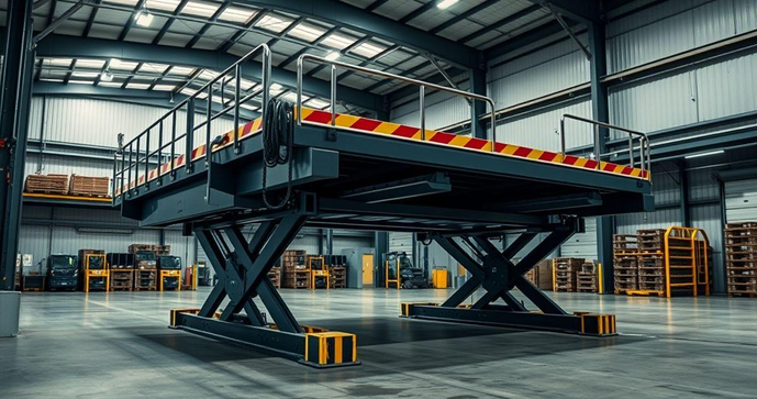 Plataforma Niveladora de Doca Hidráulica: Vantagens