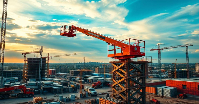 Aluguel de Plataforma Elevatória Articulada
