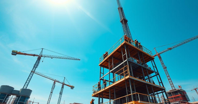 Plataforma de trabalho em altura: segurança e eficiência em projetos verticais