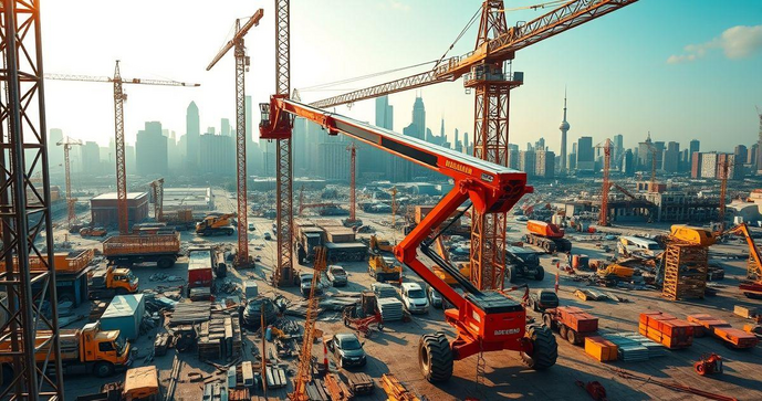 Plataforma Elevatória Articulada: Vantagens e Usos