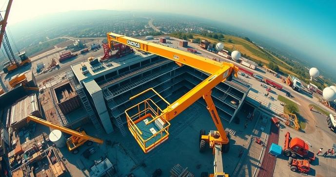 Aluguel de Plataforma Elevatória Articulada Para Obras Seguras e Eficientes