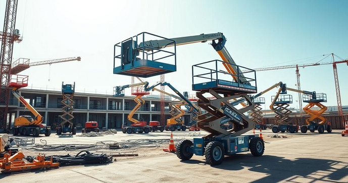 Como Escolher a Plataforma Articulada Elétrica Ideal para Seu Projeto