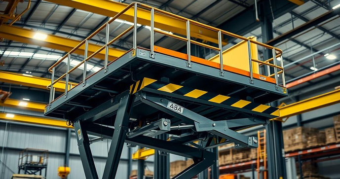 Plataforma hidráulica elevatória é a solução ideal para otimizar seu espaço e facilitar o transporte de cargas.