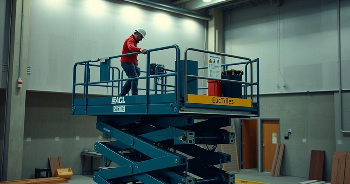Como Escolher a Plataforma Elevatória Tesoura Elétrica Ideal para Seu Projeto