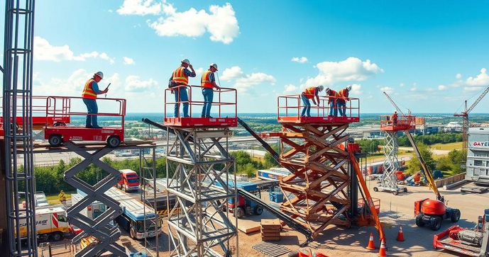 Como escolher o melhor aluguel de plataforma elevatória para seu projeto
