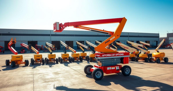 Plataforma elevatória articulada preço e dicas para escolher a ideal